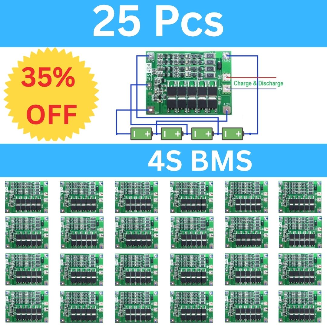 4S 40A BMS ā Lithium Battery Protection Board