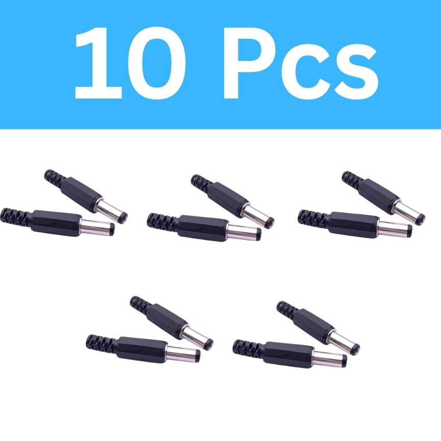 Male Jack DC Power Plug 10PCS / 30PCS /55PCS