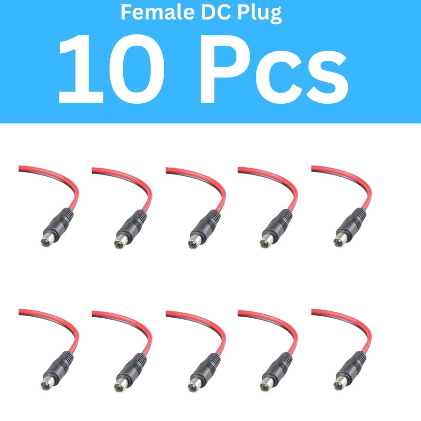 Female DC cable 10 PCS/30PCS /55 PCS