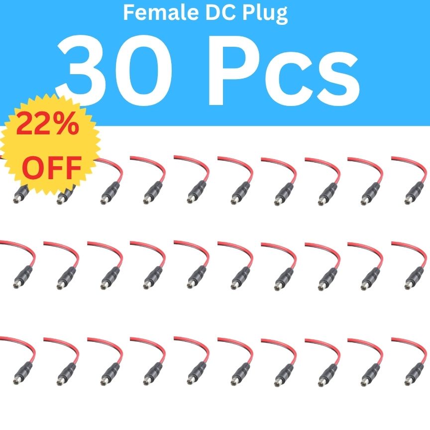 Female DC cable 10 PCS/30PCS /55 PCS