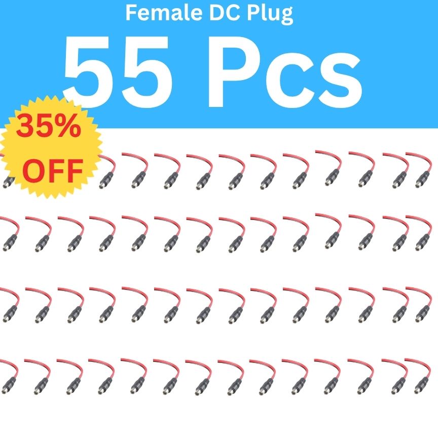 Female DC cable 10 PCS/30PCS /55 PCS