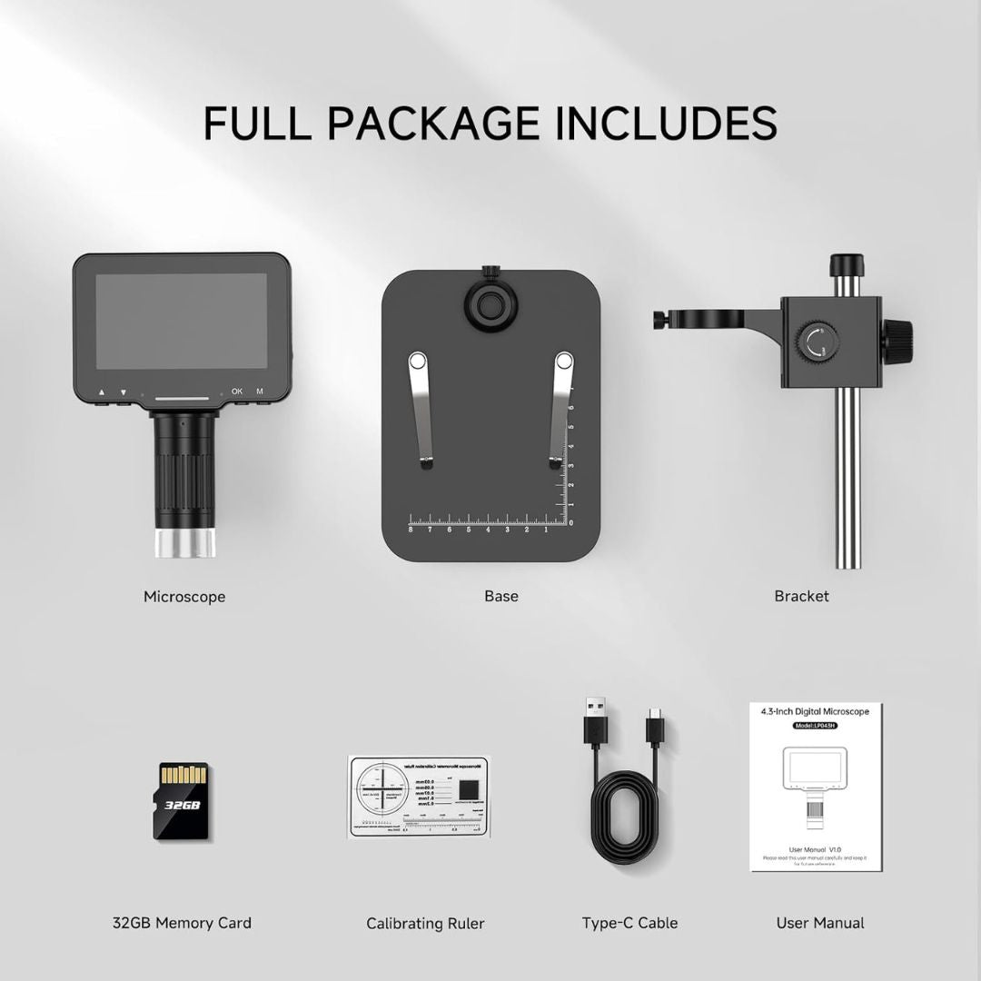 Screen Digital Microscope DM9/LP043