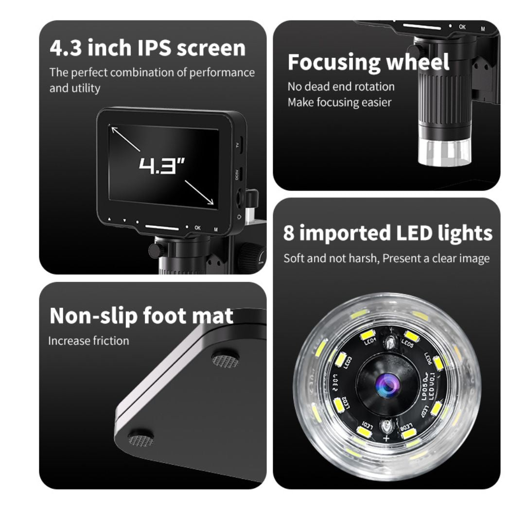 Screen Digital Microscope DM9/LP043
