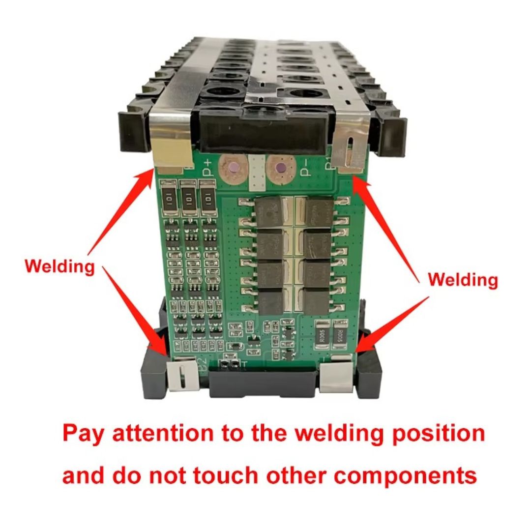 12V 7Ah Battery Case Kit – 3S 25A BMS Included