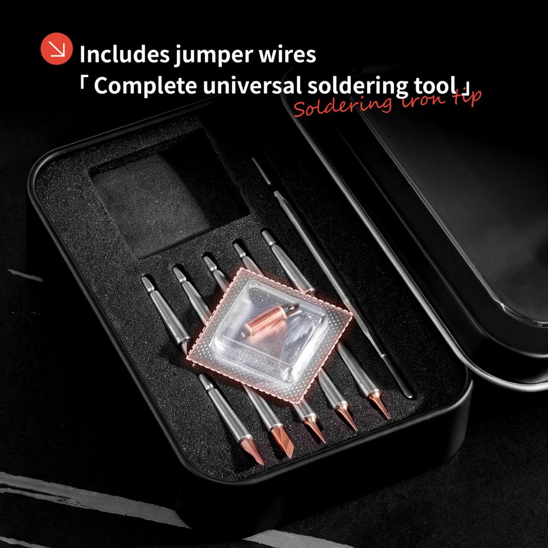 YAXUN 10PCS C210 Soldering Iron Tip (4 K , 6 I)