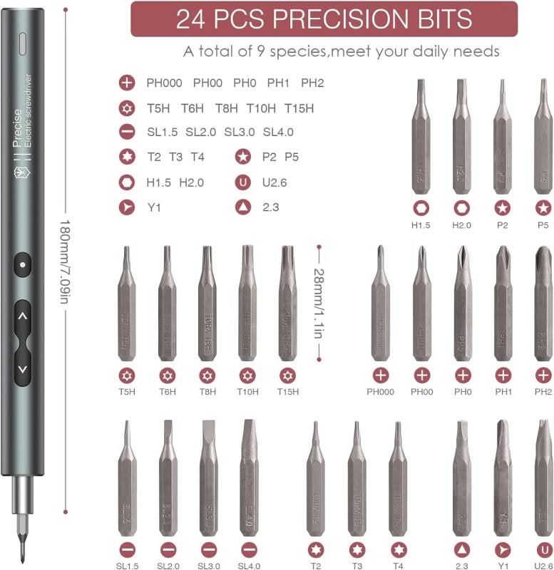 28 - in - 1 Precision Screwdriver Set - CUBE Setup Repair Tools | Tech Cube Store