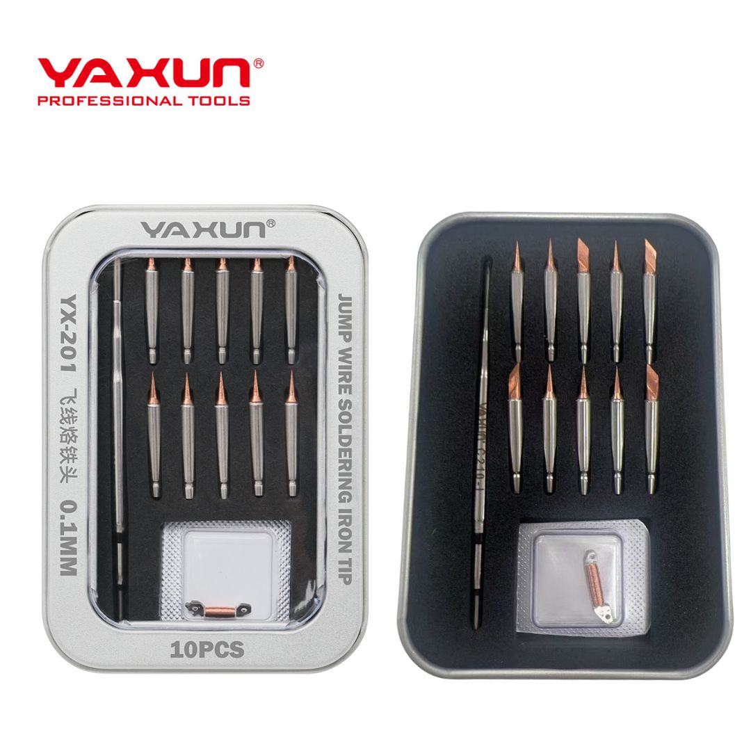 YAXUN 10PCS C210 Soldering Iron Tip (4 K , 6 I)