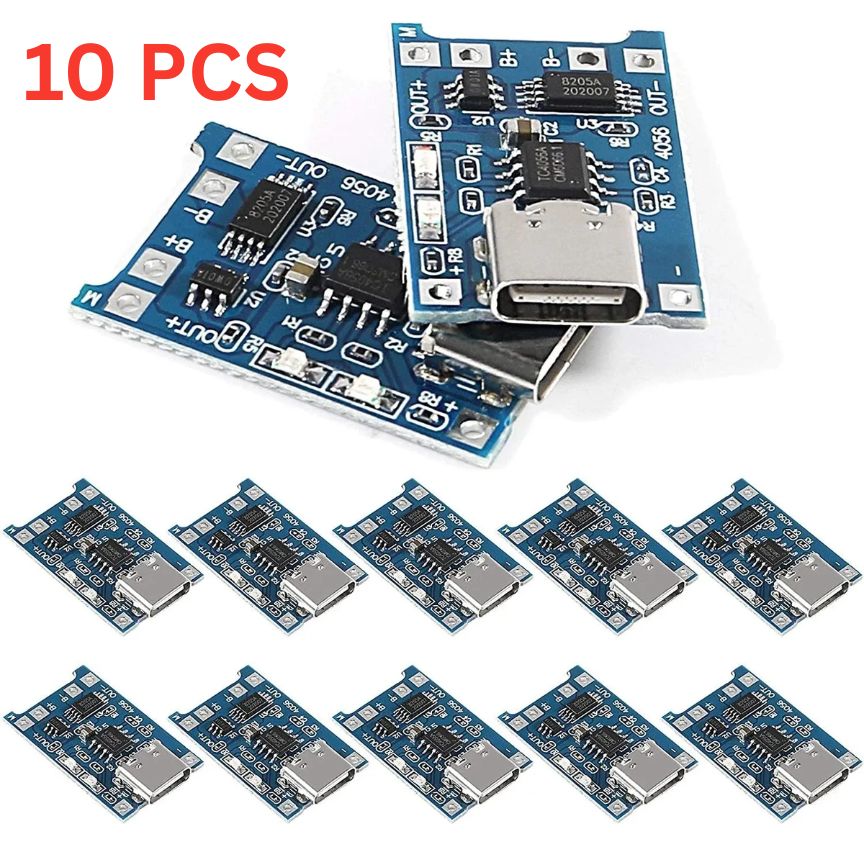 TP4056 Type-C USB 5V 1A Lithium Battery Charging Module