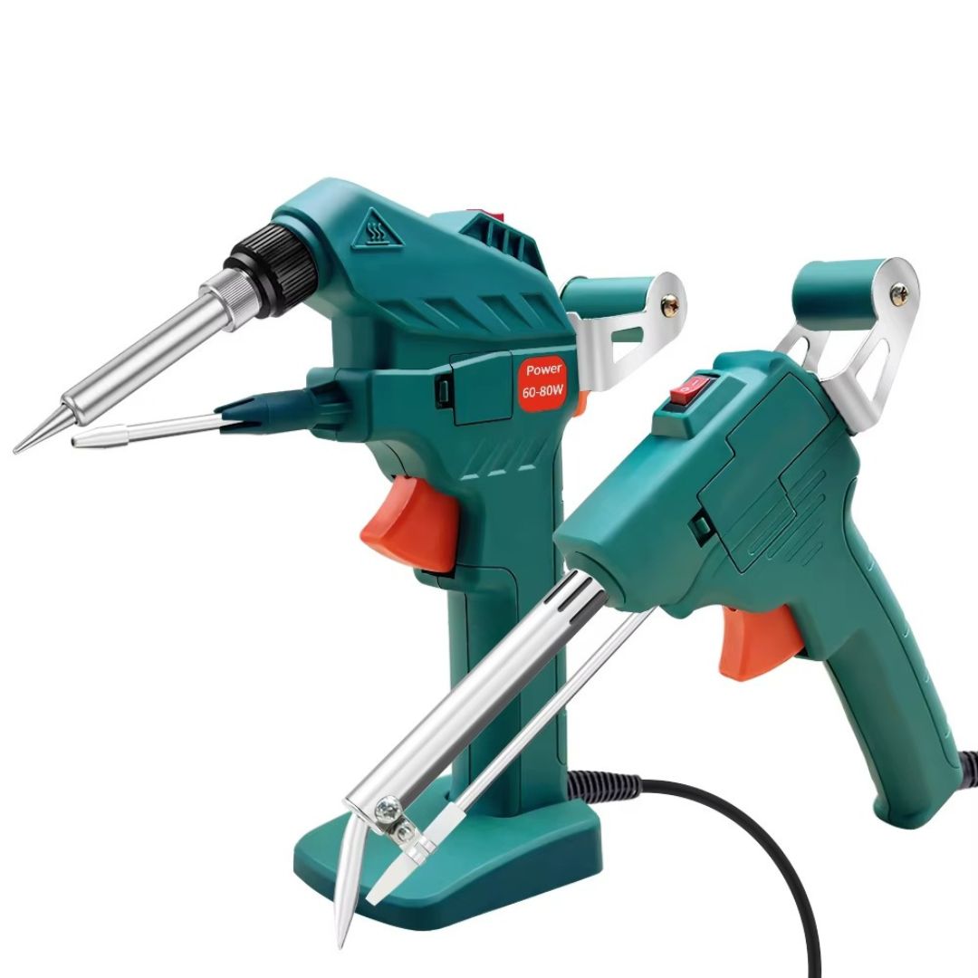 Electric soldering iron gun