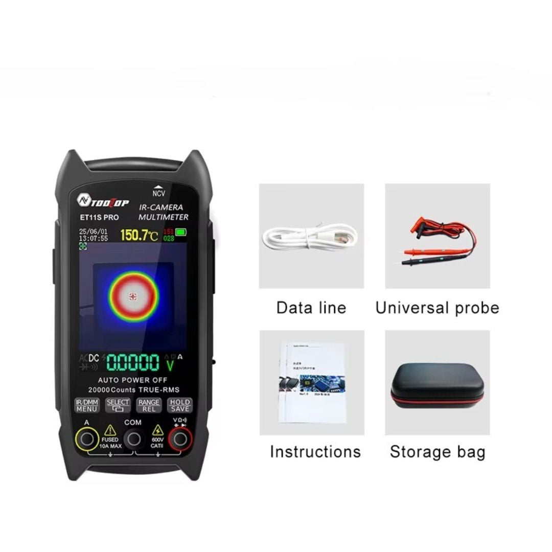 TOOLTOP ET11S PRO Infrared Thermal Camera Multimeter