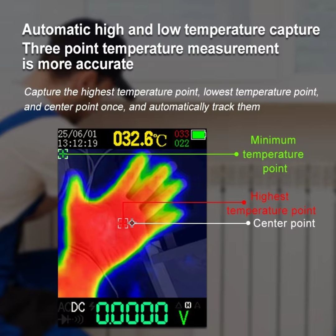 TOOLTOP ET11S PRO Infrared Thermal Camera Multimeter