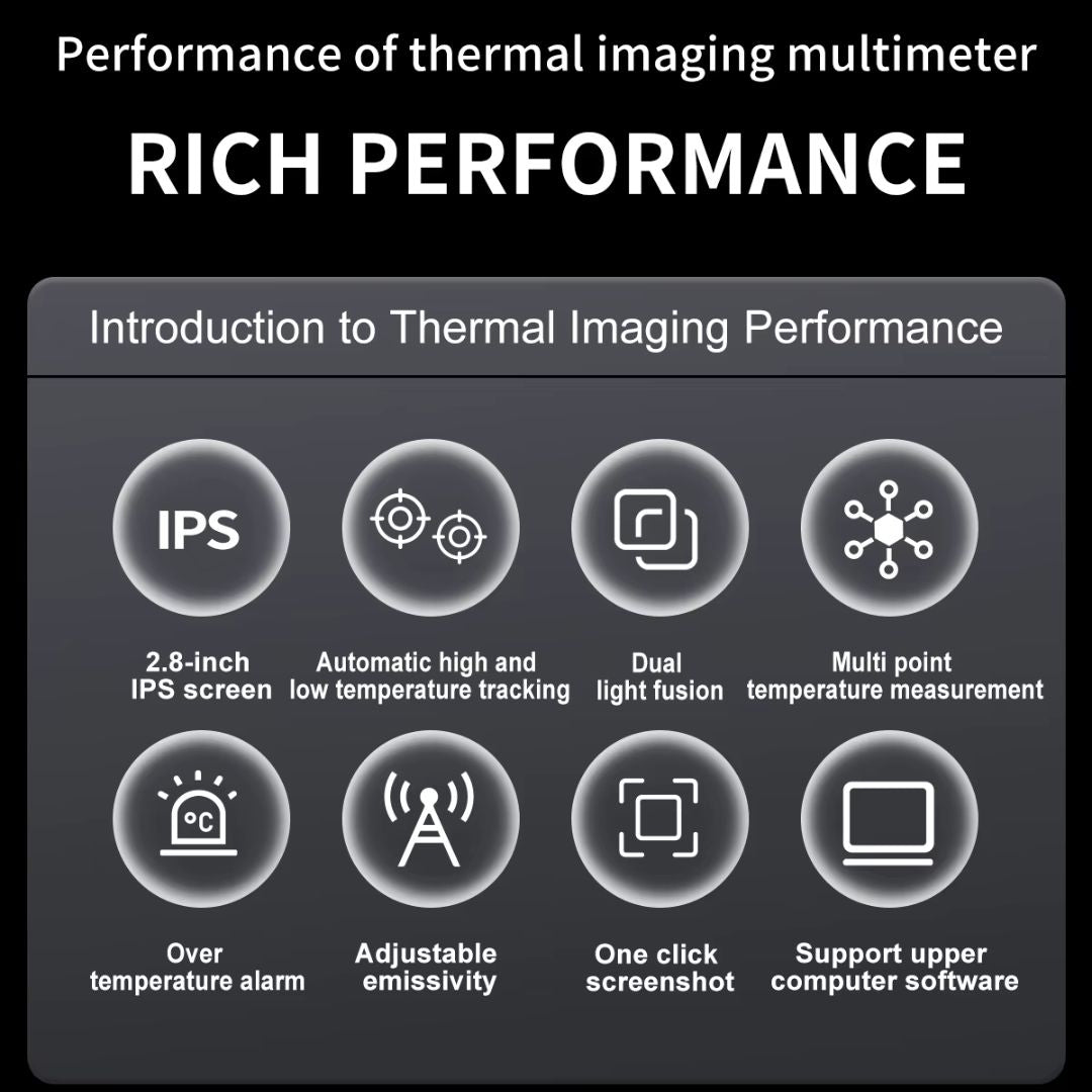 TOOLTOP ET11S PRO Infrared Thermal Camera Multimeter