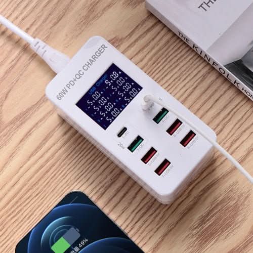 8 - Port 60W Fast Charging Station - CUBE Setup Repair Tools | Tech Cube Store