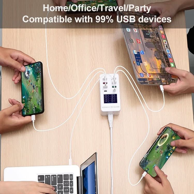 8 - Port 60W Fast Charging Station - CUBE Setup Repair Tools | Tech Cube Store