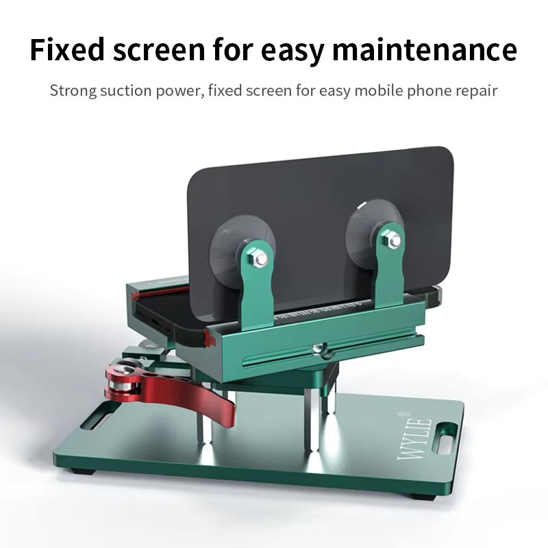 4-in-1 Rotation Fixture – Screen & Back Glass Removal Tool