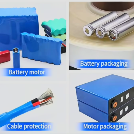 5m 18650 Battery Heat Shrink PVC Wrap Roll (90mm / 150mm / 200mm – 5M)