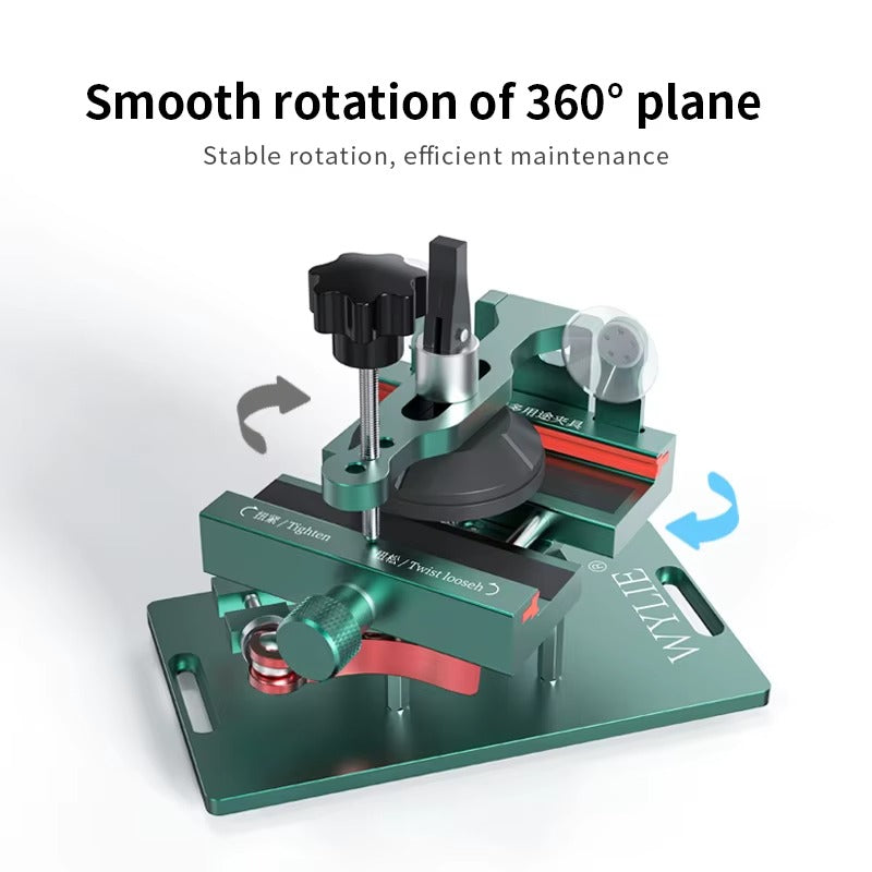 4-in-1 Rotation Fixture – Screen & Back Glass Removal Tool