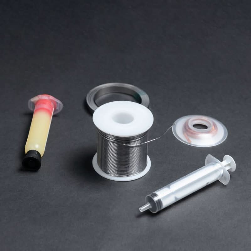Flux,Soldering Wick, Soldering Wire Roll ,Nickel sheet - CUBE Setup Repair Tools | Tech Cube Store