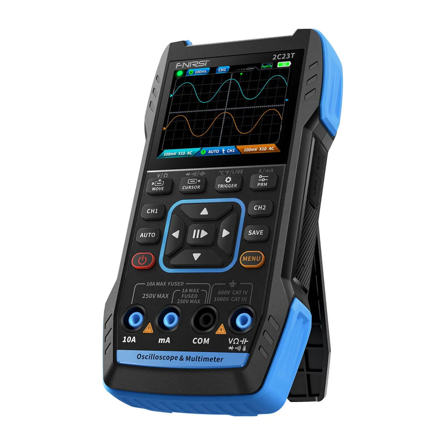 FNIRSI 2C23T 3 in 1 Digital Oscilloscope,Generator & Multimeter