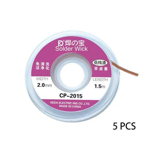 Solder Wick - CUBE Setup Repair Tools | Tech Cube Store