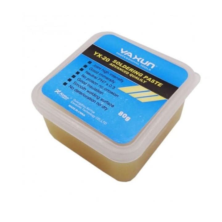 YAXUN YX - 20 Soldering Paste – 80g High - Quality Flux - CUBE Setup Repair Tools | Tech Cube Store