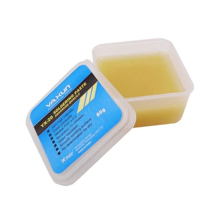 YAXUN YX - 20 Soldering Paste – 80g High - Quality Flux - CUBE Setup Repair Tools | Tech Cube Store