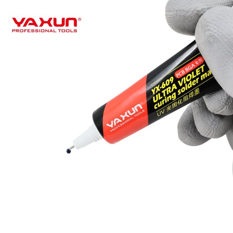 YAXUN YX - 609 UV Curing Solder Mask - CUBE Setup Repair Tools | Tech Cube Store