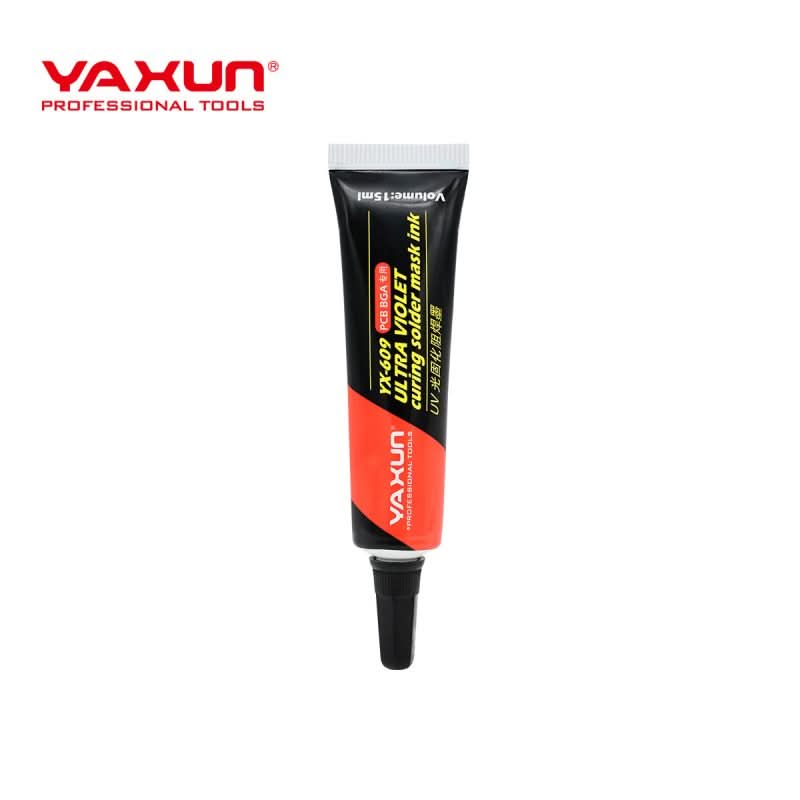 YAXUN YX - 609 UV Curing Solder Mask - CUBE Setup Repair Tools | Tech Cube Store