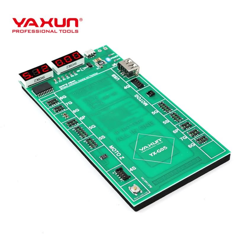 YAXUN YX - G05 Battery Charging & Activation Board - CUBE Setup Repair Tools | Tech Cube Store