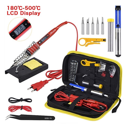 Electric Soldering Iron Kit with Adjustable Temperature