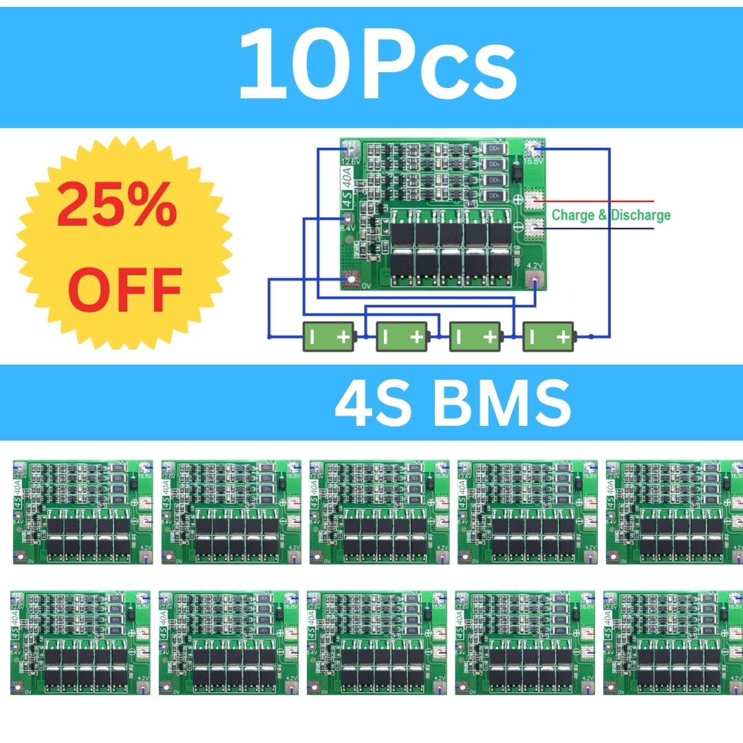4S 40A BMS – Lithium Battery Protection Board