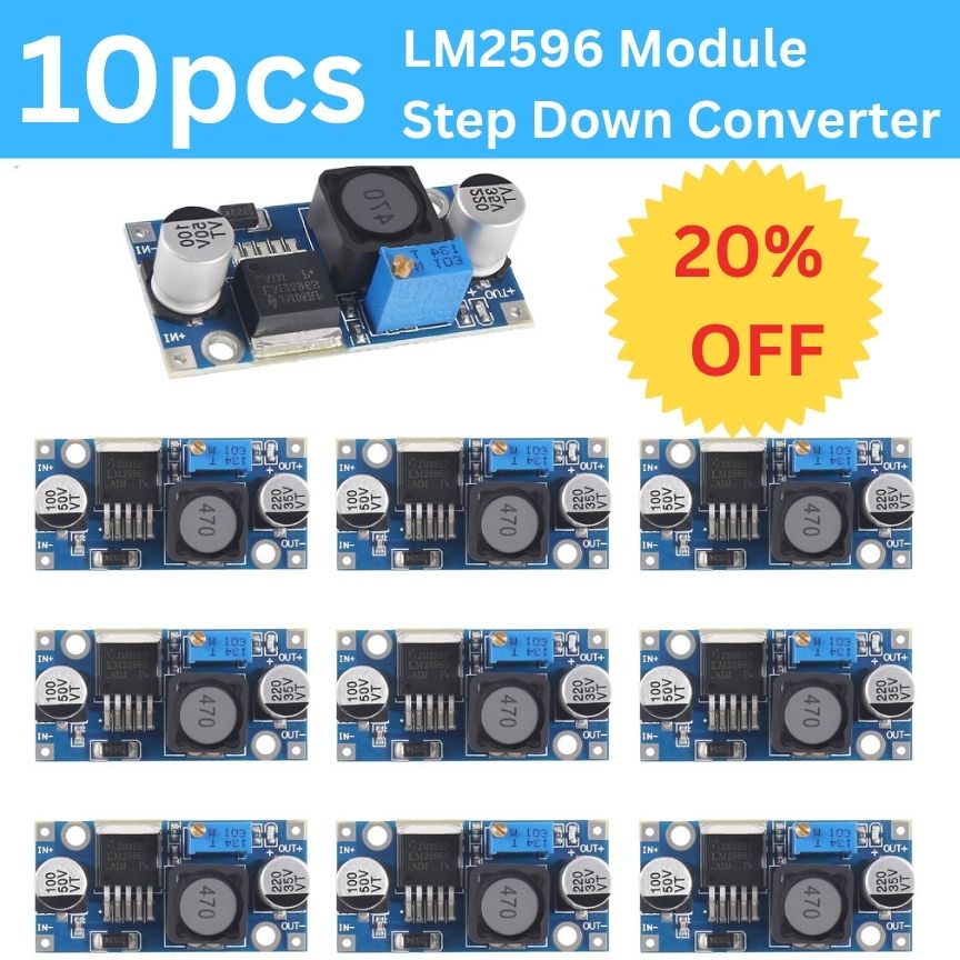 LM2596 Converter Module adjustable output 0~40v 3A