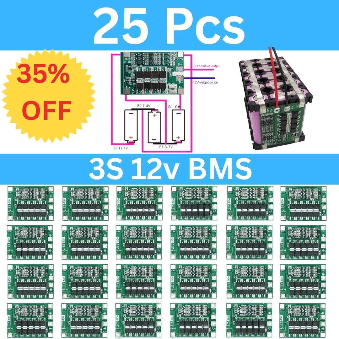 3S 40A BMS – Lithium Battery Protection Board