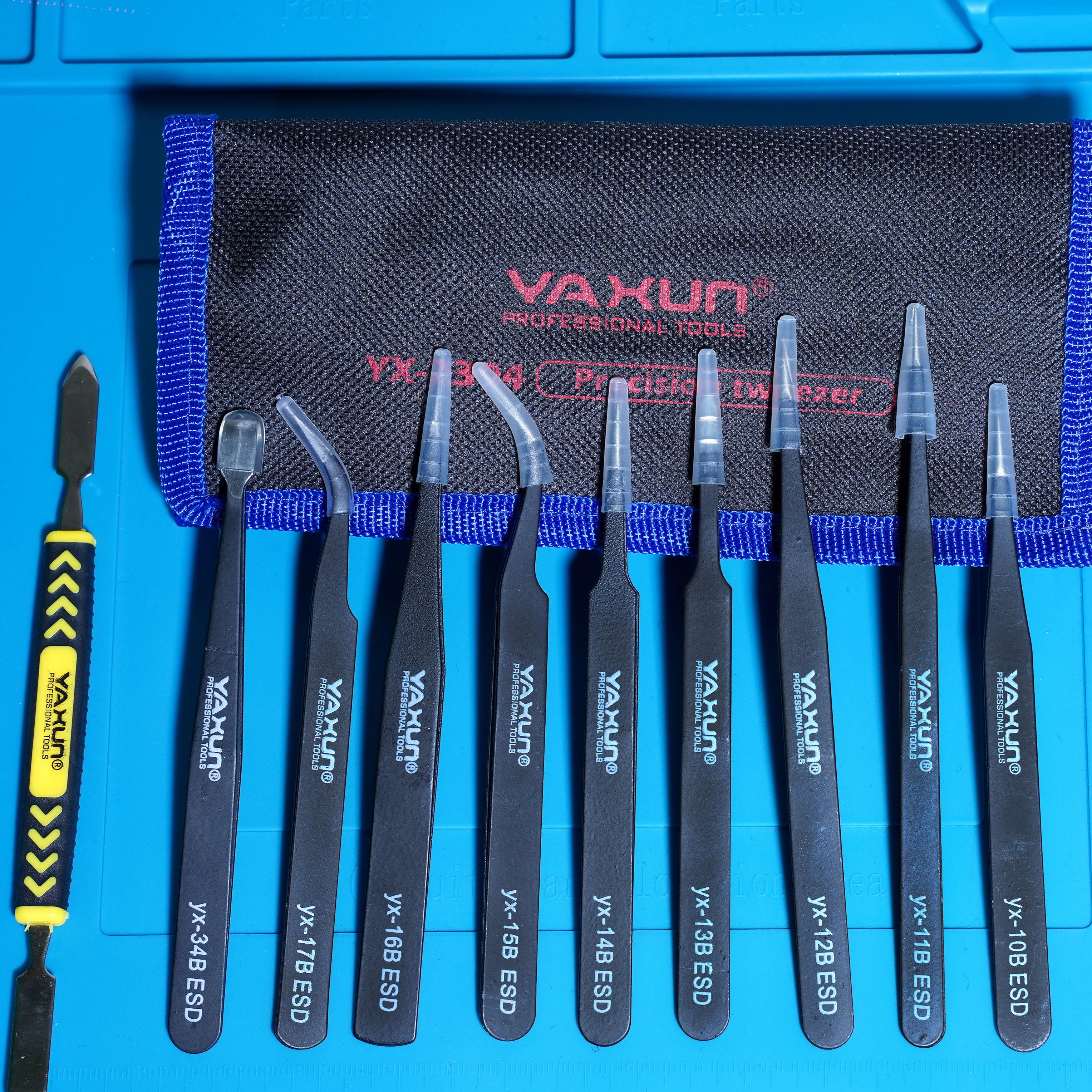 10 Piece YAXUN Tweezers  Set