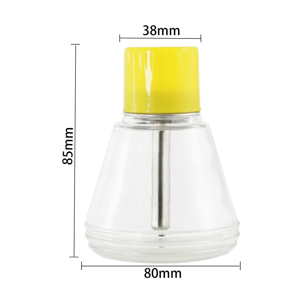 180ML Transparent Glass Liquid Bottle