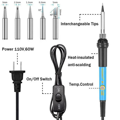 98pcs Soldering Iron Kit