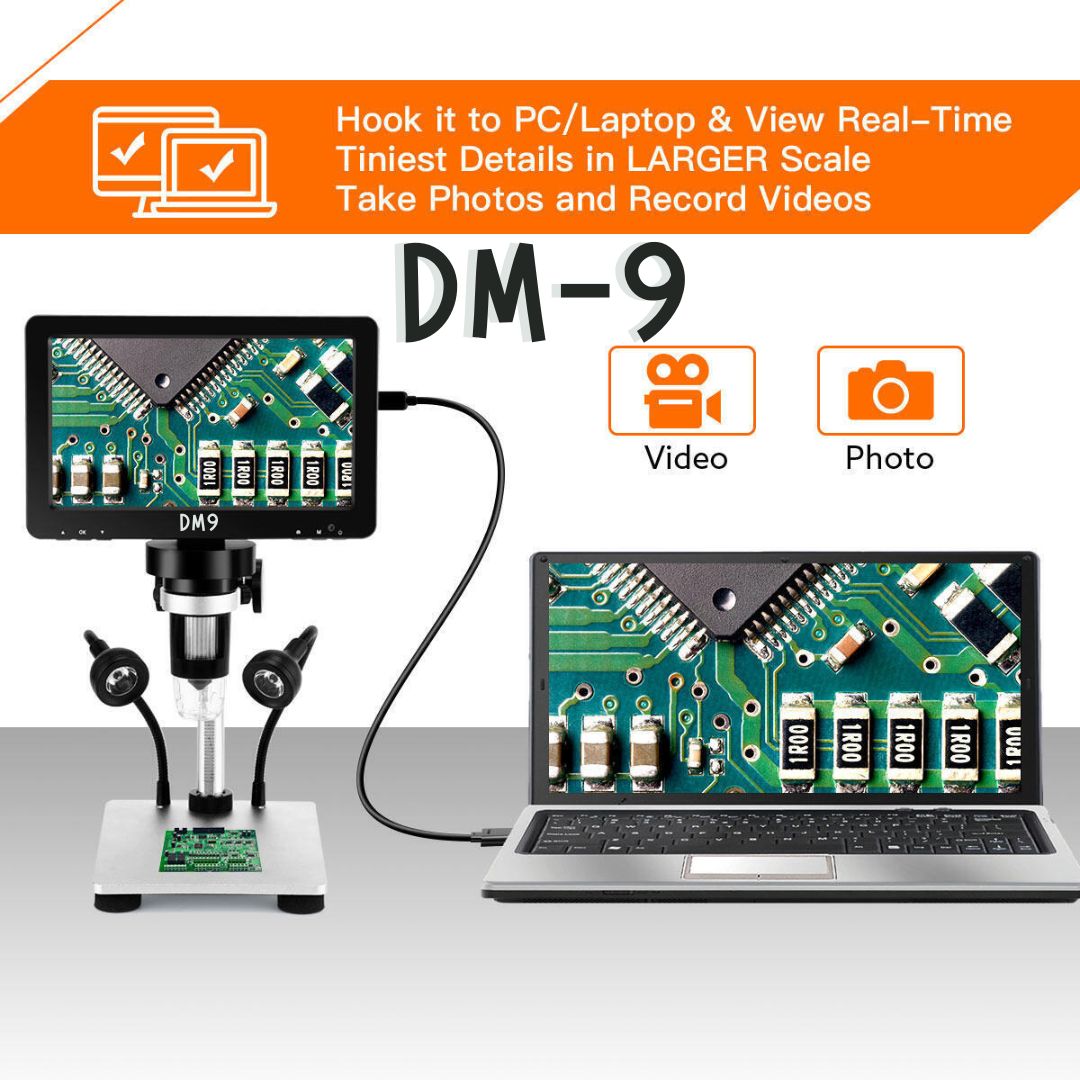 Screen Digital Microscope DM9/LP043