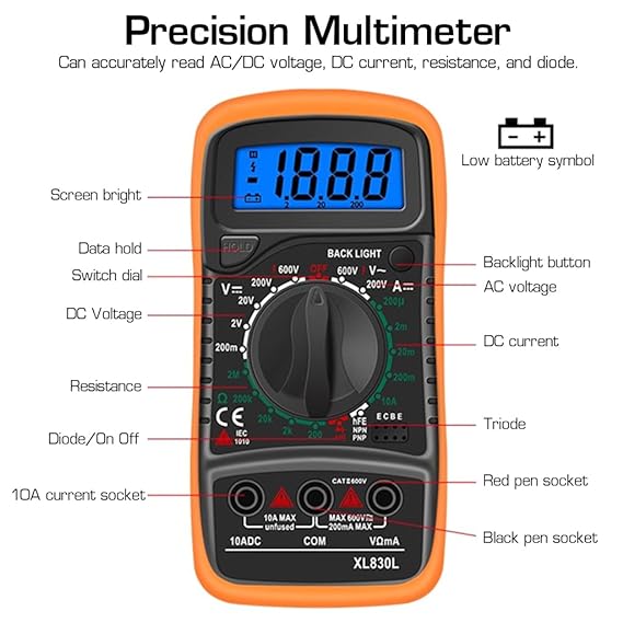 Electric Soldering Iron Kit with Adjustable Temperature