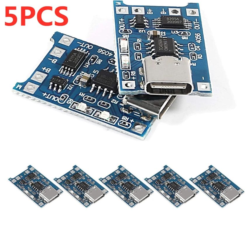 TP4056 Type-C USB 5V 1A Lithium Battery Charging Module
