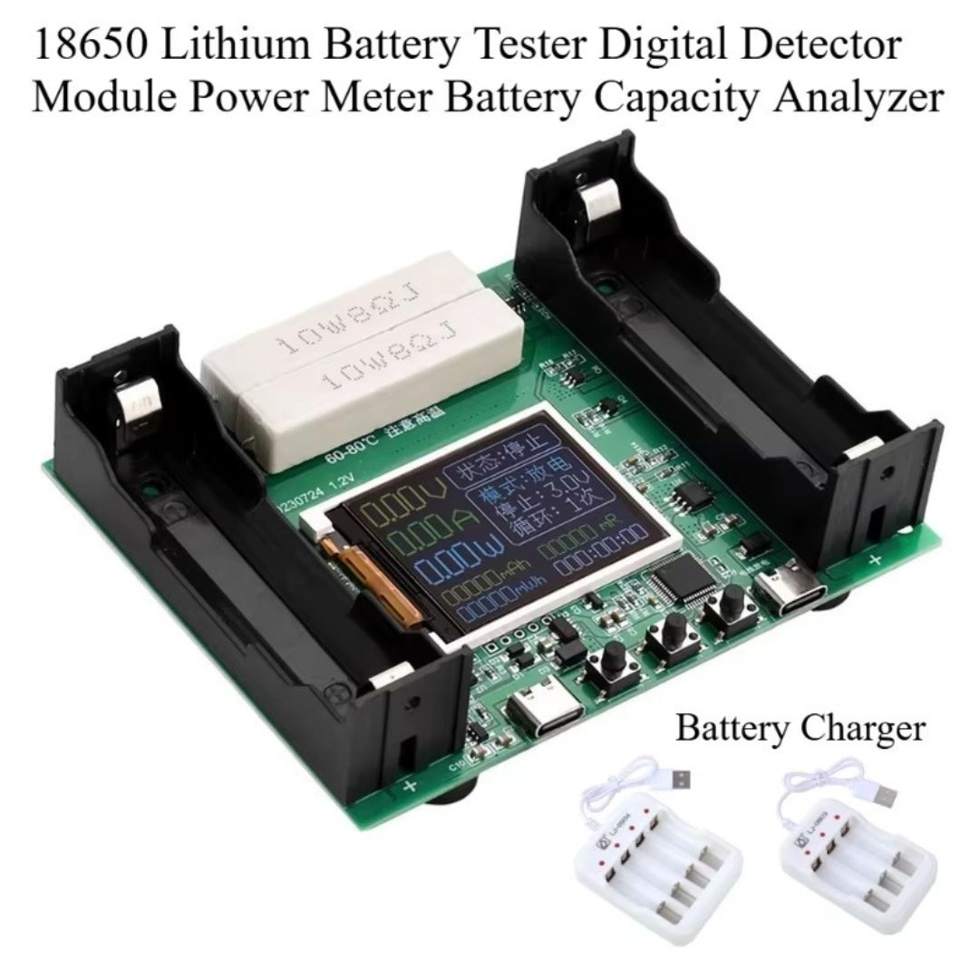 18650 battery charger and tester