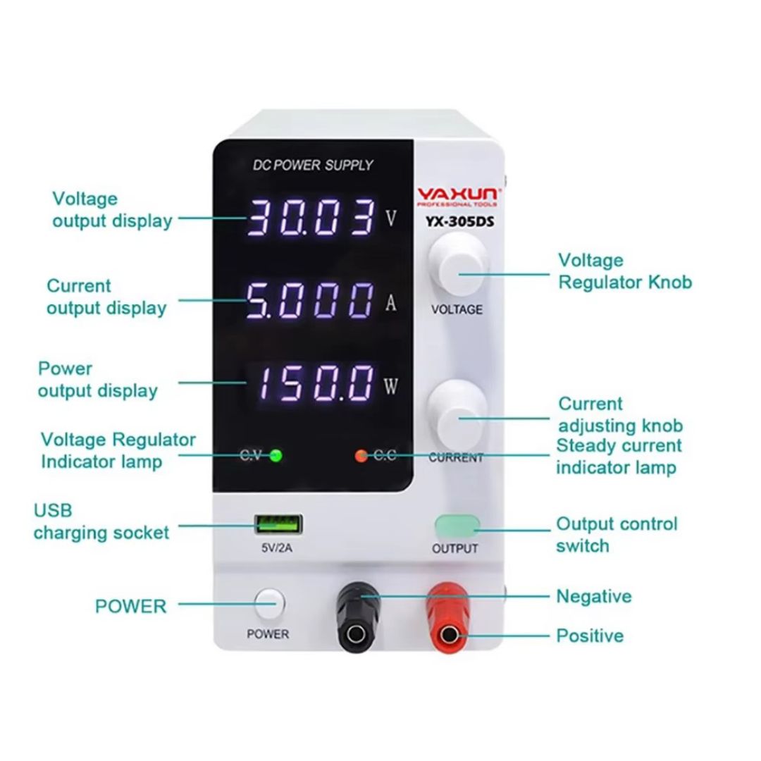 YAXUN YX-305DS DC Power Supply