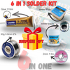6 in ONE Solder kit ( GIFT +Solder wire , Flux ,Solder Kit , Solder Paste ,Glue )