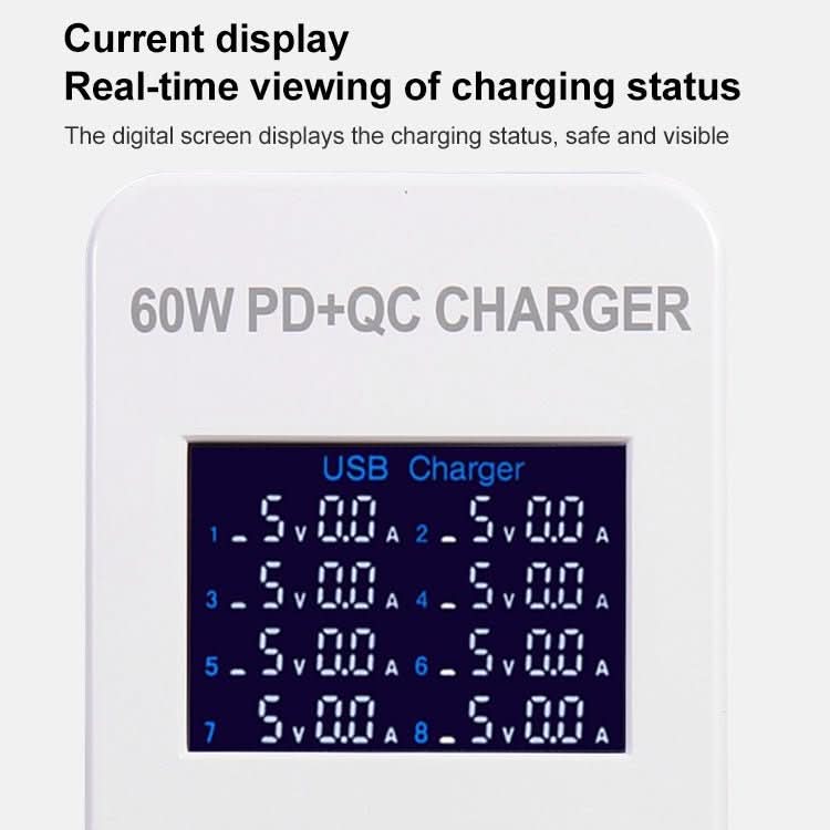 8 - Port 60W Fast Charging Station - CUBE Setup Repair Tools | Tech Cube Store