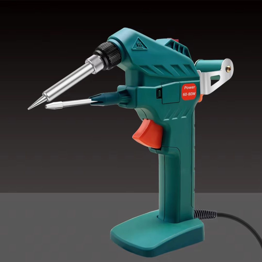 Electric soldering iron gun