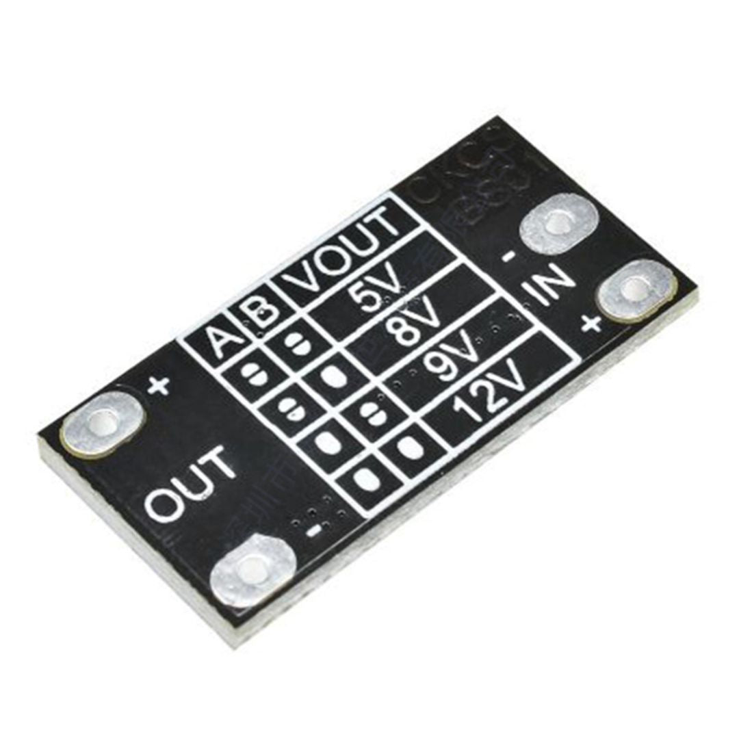 DC Booster from 3.7 battery to 5v/8v/9v/12v