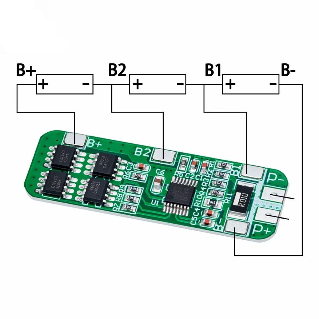3S 10A BMS – Lithium Battery Protection Board