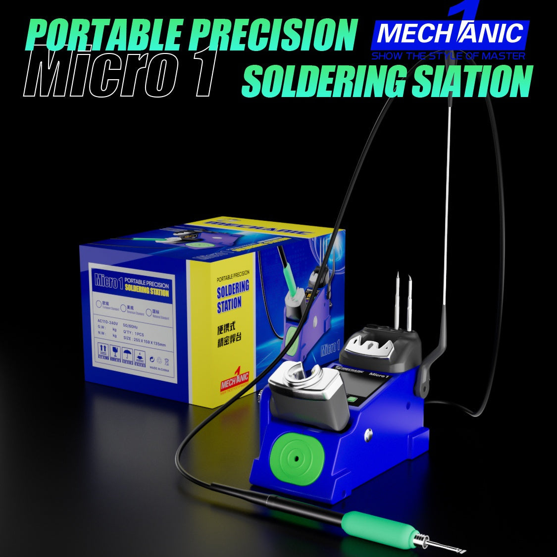 MECHANIC Portable Precision Soldering Station Micro 1