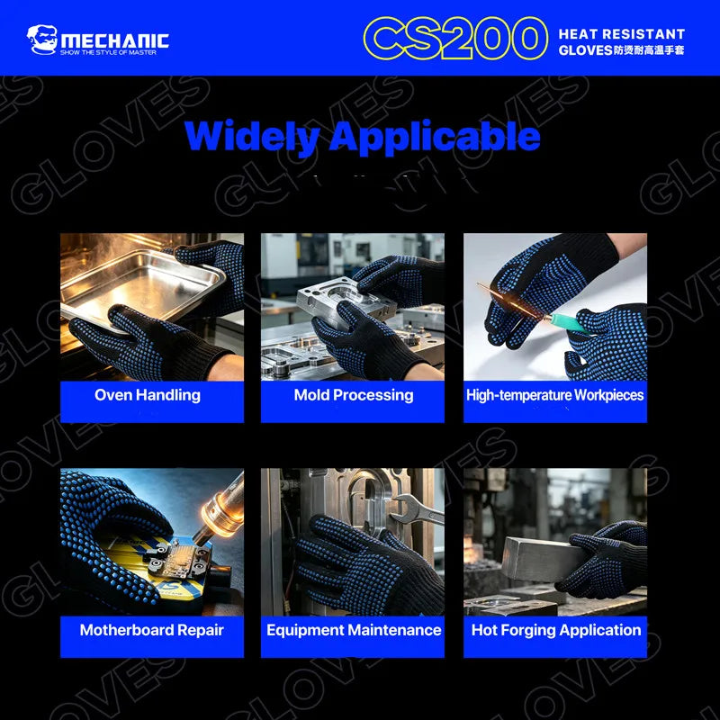 Mechanic CS200 Heat Resistant Anti Scald Gloves