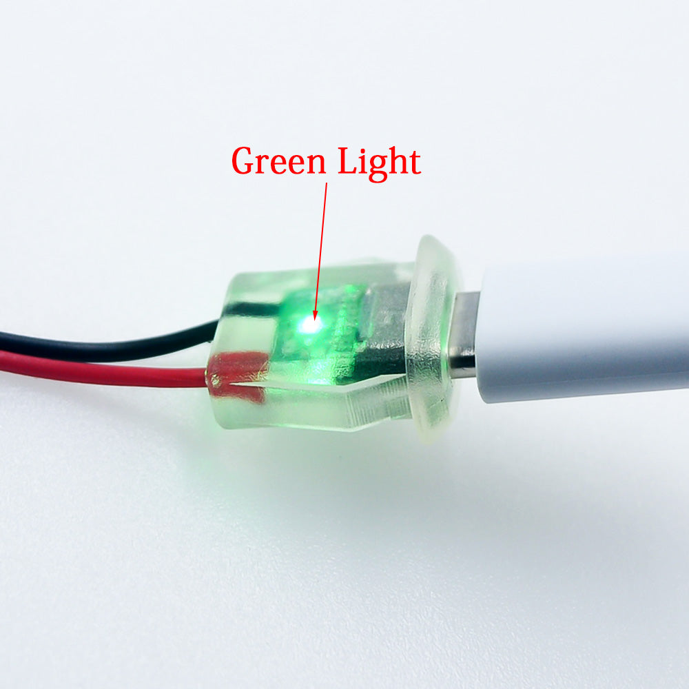LED USB-C Power Port TYPE-C Female Connector Jack - Water proof