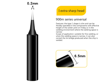 5-pcs Isolated Solder Tip